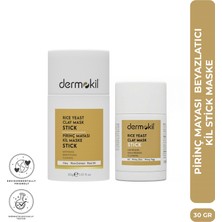 Dermokil Pirinç Mayası Beyazlatıcı Stick Kil Maskesi 30 G