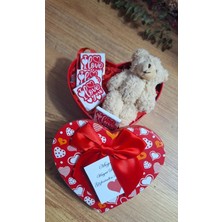 Mynil Kalpli Kutu Sevgililer Günü Hediyelikleri Ayıcıklı Anahtarlık