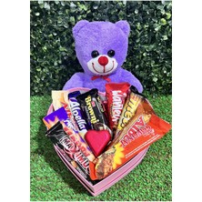 Mynil Kalp Kutuda Sevilen Lezzetler ve Mor Ayıcık Sevgiliye