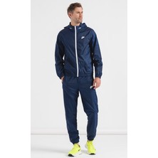 Nike Sportswear Club Lined Woven Men's Track Suit Erkek Dokuma Eşofman Takımı Lacivert