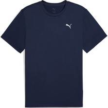 Puma Tad Ess Solid Cat Lc Erkek Lacivert Antrenman T-Shirt.98