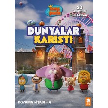 Eksik Parça Yayınları Kral Şakir - Dünyalar Karıştı Boyama Kitabı - 4