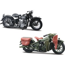 1/18 Harley-Davidson Ikili Motorlar 40'lar