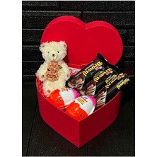 Mynil Kalp Kutuda Taşlı Mini Ayıcık - Browni Intense - Kinder Joy Çikolatalar