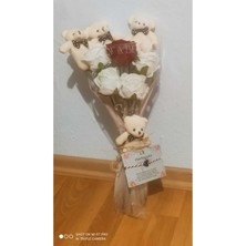Mynil Marteniçka Dilek Buketi Ayıcıklı ve Güllü