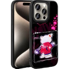 Gaappy Pamas Serisi Apple iPhone 15 Pro Siyah Kılıf