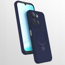 Ceponya Redmi 15C Kılıf Magsafe Şarj Özellikli Standlı Sensitive Touch Samara Kapak