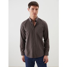 Lc Waikiki Yeni Sezon Regular Fit Uzun Kollu Gabardin Erkek Gömlek