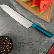 Aryıldız Plurex Santoku Bıçağı 21 cm Mavi