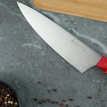 Aryıldız Plurex Big Şef Bıçağı 19 cm Kırmızı