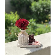 Masalsı Store Bordo Aura Dekoratif Biblo Seti