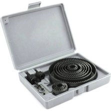 Argesco Mühendislik 16 Parça Karbon Çelik-Panç-Delik Açma Testere Seti