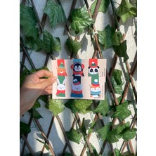 Tiny Stories TR Mıknatıslı Kitap Ayracı - Hayvan Karakter Temalı 6 Adet