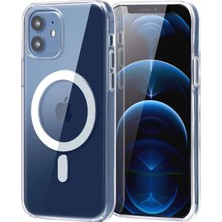 Budi Newface Apple iPhone 11 Combo Sert Şeffaf Magsafe Kapak - Şeffaf