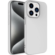 Gaappy Bvb Serisi Apple iPhone 15 Pro Max Gri Kılıf