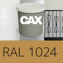 Cax 1 Litre Sarı Metal Boyası - Hızlı Kuruyan Pas Önleyici Parlak Boya - Tüm Metal Yüzeyler Için