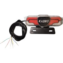 User Pil Batarya Elektrikli Scooter Sinyalli Arka Stop Lambası 36-48V