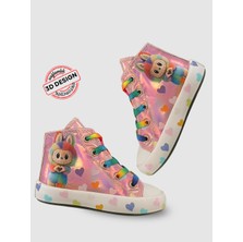 Casabony Casa Pembe Hologramlı Kız Çocuk Sneaker
