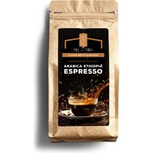 Mel and Mira %100 Arabica Ethiopia Espresso 200G. | Çekirdek Kahve | Odun Ateşi Kavrum | Orta Gövde, Dolgun Tat