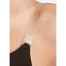 Leopardess 3 Set Şeffaf Plastik Uçlu Sütyen Askısı