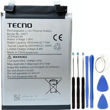 Yedcom Tecno Pova 4 Pro Bataraya BL-58DT  Batarya Pil Pil Bandıyla Beraber