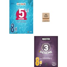 Okyanus Yayınları Okyanus Lgs 8. Sınıf Classmate 5li Deneme ve Master 3lü Deneme + Telefon Standı