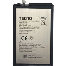Yedcom Tecno Comon 15  BL-49FT  Batarya Pil Pil Bandıyla Beraber