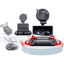 İdragon S23Q 4 Kameralı Full Hd Araç Kayıt Sistemi - Wi-Fi, Gece Görüşlü, G-Sensörlü