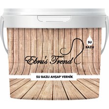 Ebrus Trend Su Bazlı Renkli Vernik 7,5 kg Ambalaj