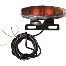 User Pil Batarya Elektrikli Bisiklet Sinyalli Stop Lambası – 36V ~ 48V Uyumlu Güvenli Arka Aydınlatma