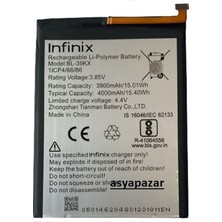 Yedcom Infinix Hot 10 Uygun  BL-51BX  Batarya Pil Pil Bandıyla Beraber