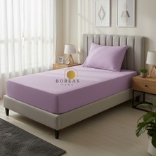 Boreas Home Cozy Ranforce Tek Kişilik Lastikli Çarşaf ve Yastık Kılıfı SETI(100X200)
