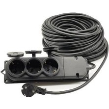 Aesco Topart 01560 30 Metre Grup Prizli Uzatma 3x2,5 Kablo