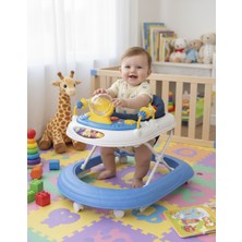 ARBİKE Yumurcak Oyuncaklı Müzikli Katlanabilir Çocuk Yürüteci