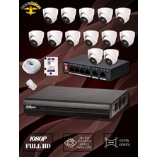 Dahua 2 Mp 13 Kameralı Ip / Dome Full Paket