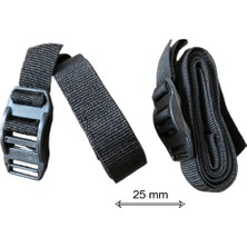 Otohousse Plastik Tokalı Gergi Kayışı Port Bagaj Sabitleyici 2.3 Metre 2'li