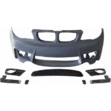 TŞT Bmw 1 Serı- 1 Serisi- 2004-2011  Ön Tampon Grı(Sıs D.lı/f.yık.lı/sen.d.lı)Sisli Izgaralı)8 PARÇA)M1STYLE/LCI Oem No (A51118052493M1)