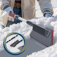 Lowell Home Ally Araba Kar Fırçası Kar Küreği Teleskopik Döndürülebilir Araç Kar Fırç - LO0029-5Z0AR