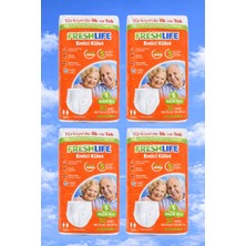Freshlife Emici Külot S Beden Küçük Boy 30 Adet X4 (120 Adet) Yetişkin Hasta Bezi Unisex