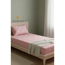Boreas Home Fiyonk Ranforce Tek Kişilik Lastikli Çarşaf ve Yastık Kılıfı SETI(100X200)