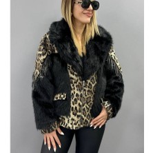 Les Valles Leopar Desen Payetli Kaban