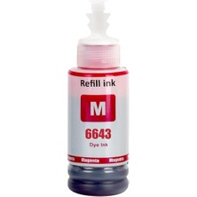 Epson (T6641) (664) 4 Renk Muadil Mürekkep Seti +1 Siyah'lı Epson Ecotank L486, L550, L555, L565 Yazıcı Uyumlu