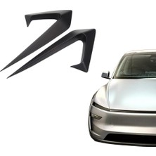 Ramm Tesla Juniper Yan Kamera Çerçeve Kapağı Hw4.0 Kılıç Model 2 Adet Mat Siyah