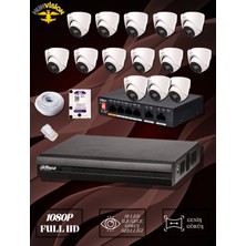 Dahua 2 Mp 14 Kameralı Ip / Dome Full Paket