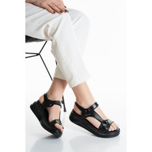 Ender Iç Dış Hakiki Deri Platform Kadın Sandalet