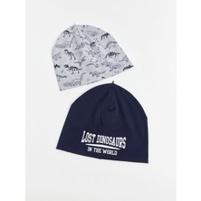 Lc Waikiki Yeni Sezon Baskılı Erkek Çocuk Bere 2'li