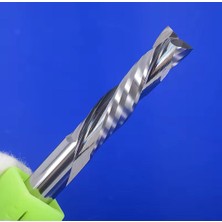 Rosh 8X60X25 mm Flüt Spiral Yukarı ve Aşağı Kesim Freze Kesicisi , Ahşap Parmak Freze Araçları , Cnc Freze Uçları Pvc Mdf Için, Freze Uçları