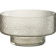 Laromita Decoration Betty Şeffaf Kısa Cam Vazo / 15 cm
