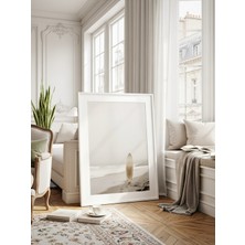 Fuart.Co Okyanusta Sörf Kumsal Temalı Dijital Baskı Poster (Çerçevesiz) Kufu