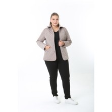 TUTveAL Collection Memory Kumaş, Büyük Beden Ceket, Suya Dayanıklı Ceket, Mevsimlik Mont, Ceket